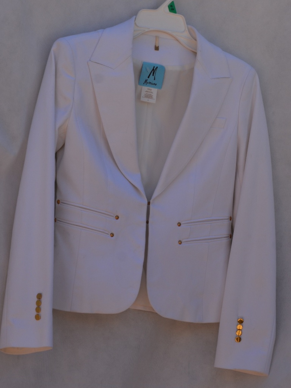 Marciano White Blazer SZ 8